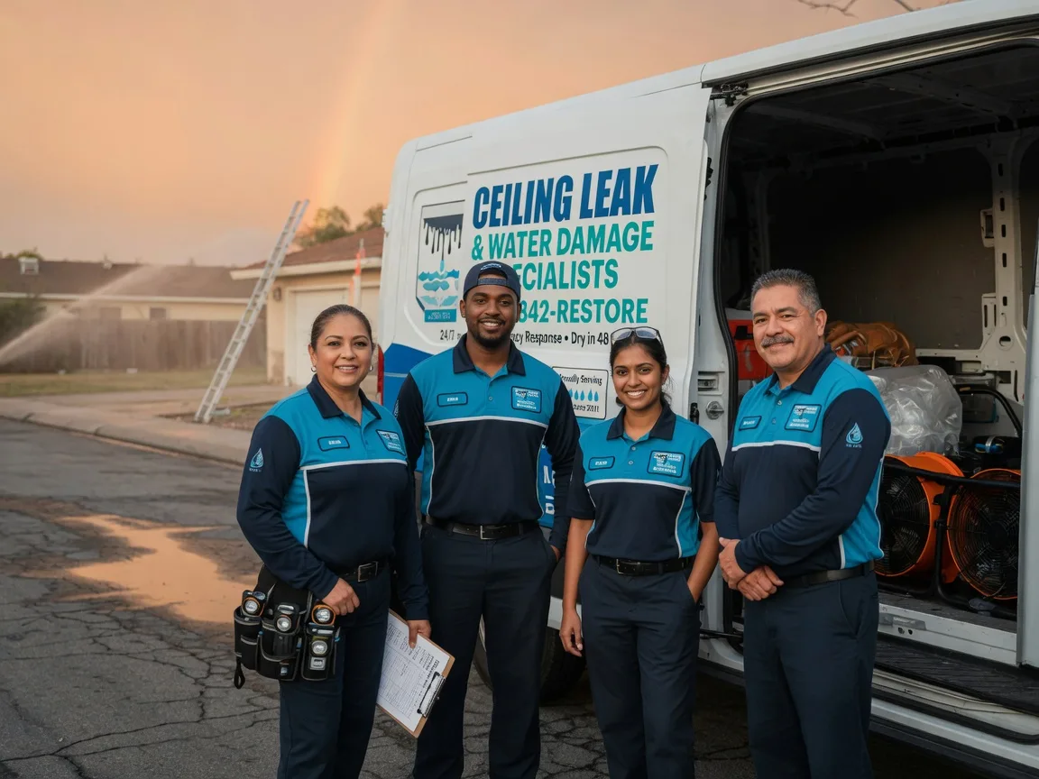 Ceiling Leak Cleanup company in Free Union, VA